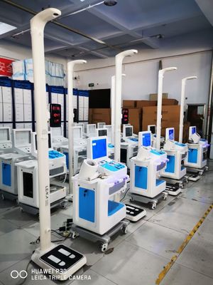 15' LCD Touch Screen Smart Full Body Check Up Kiosk para Centros de Saúde