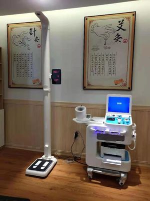 15' LCD Touch Screen Smart Full Body Check Up Kiosk para Centros de Saúde