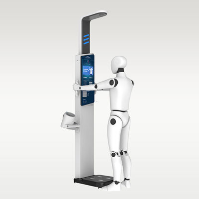 N.W 43kg BMI Analyzer Health Check Up Kiosk com faixa de medição de altura 0-210cm