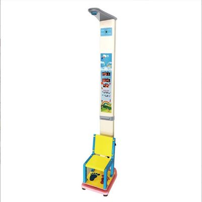 Faixa de altura 50-150cm Balança eletrônica médica infantil para peso e altura de assento