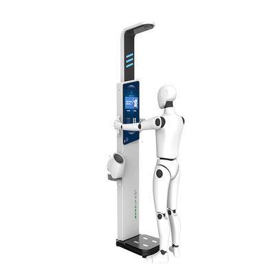 Escala eletrônica totalmente automática de altura, peso, gordura e IMC para os requisitos do cliente