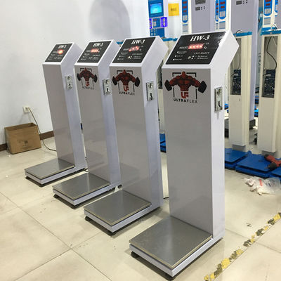 CE ISO9001 Approvado Electronic Coin Body Weight Scale Baggage Weighing Vending Machine 30kg N.W.