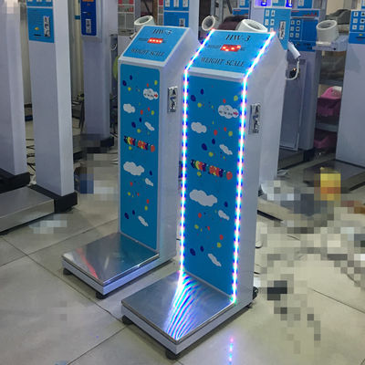 CE ISO9001 Approvado Electronic Coin Body Weight Scale Baggage Weighing Vending Machine 30kg N.W.
