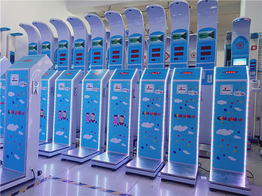Balança corporal compacta AC100-240V para venda em farmácia ginásio centro de fitness aeroporto hotel