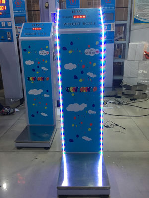 Venda de Moedas Balanças Divisão 0.1kg Display LED Tipo Máquina de Peso Corporal Digital