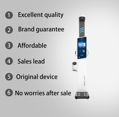 Totalmente automática e G.W 52kg Luxury Smart Scale para peso corporal estilo luxuoso