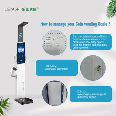 Totalmente automática e G.W 52kg Luxury Smart Scale para peso corporal estilo luxuoso