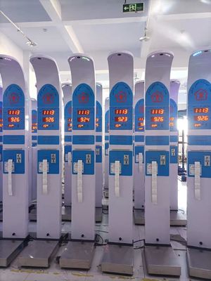 Máquina de BMI de altura e peso operada por moedas para reengenharia de software de suporte personalizado