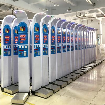 Máquina de BMI de altura e peso operada por moedas para reengenharia de software de suporte personalizado