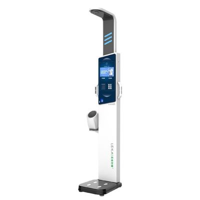 Escala de análise de gordura corporal de altura por ultra-som com tensão de trabalho AC100-240V N.W 47kg