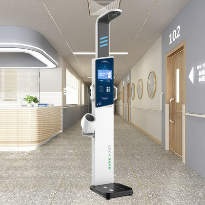 Escala de análise de gordura corporal de altura por ultra-som com tensão de trabalho AC100-240V N.W 47kg