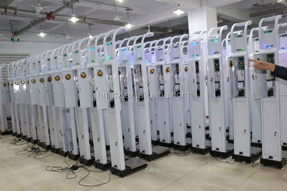 Máquina de medição eletrônica de peso humano de 200 kg com corpo de aço