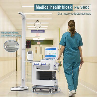 Exame de saúde preventivo Escala de peso de altura e peso de ultrassom médico para cuidados de saúde