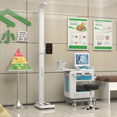 Máquina de exame físico de autoatendimento com impressora A4 e cor personalizável