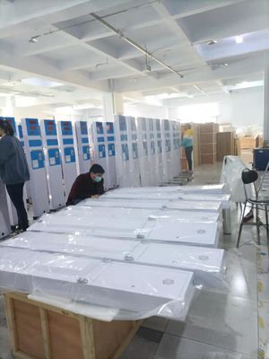 Suporte personalizado N.W. 42KG Máquina digital de altura e peso para requisitos finais