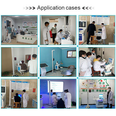 Equipamento de diagnóstico médico para consultas de checagem de saúde inteligente