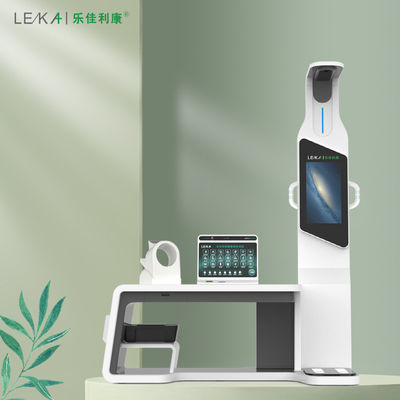 HW-V7000 Telemedicine Body Analyzer Customizado OEM Suporte para Quiosque Completo de Verificação de Saúde