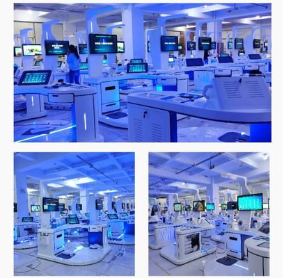 Quiosque Médico Avançado para Avaliação de Saúde de Telemedicina 18,5 polegadas 21,5 polegadas Display