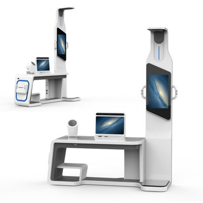 Quadro de telemedicina de tela LCD HD para verificação de saúde do corpo inteiro e monitoramento da pressão arterial