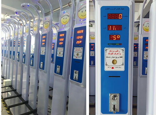Escala de peso de altura e peso de ultrassom médico com G.W. de 45 kg e fonte de alimentação de 100-240 V