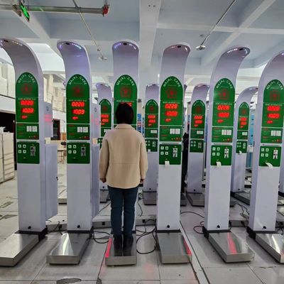 Escala de peso e altura do corpo de adultos com cálculo automático do IMC