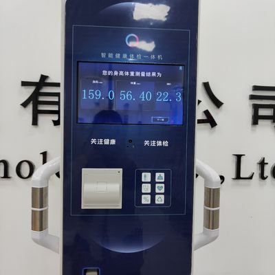 Escala de peso de altura ultra-sônica com transmissão automática de voz