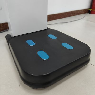 Escala de peso de altura ultra-sônica com transmissão automática de voz