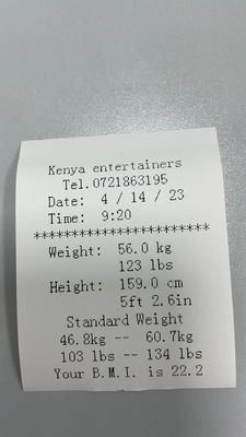 Balança operada por moedas para embalagens clínicas e farmacêuticas Tamanho 100*31*31cm Caixa 1 70*50*38cm Caixa 2
