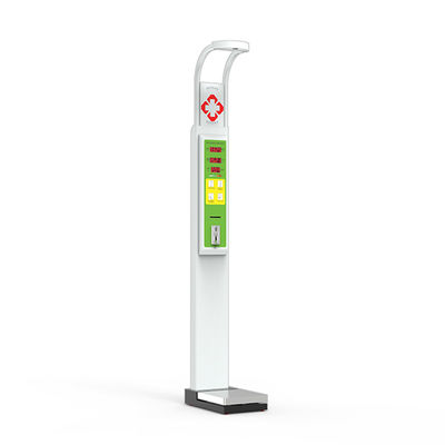 8-200kg Range Coin Operated Height Weight Scale com exibição digital e suporte ODM