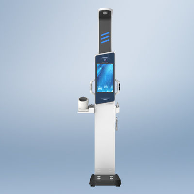 19 polegadas Android Health Kiosk Centro de Saúde de aço Máquina de IMC com analisador de gordura corporal