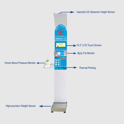 Máquina de Alturas e Pesos Ultrasônicos HW-900A para Centros de Saúde