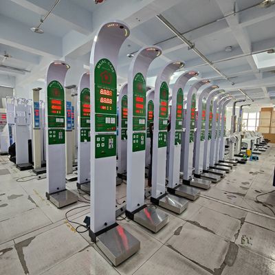Escala de impressão térmica de farmácia para medição do IMC de altura e peso em centros comerciais