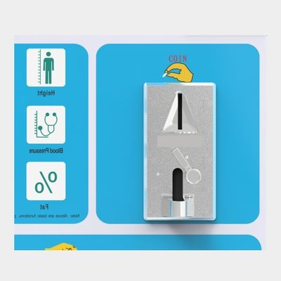 CE ISO9001 Certificado Escala de IMC de altura de pé com interface de transmissão de dados RS-232