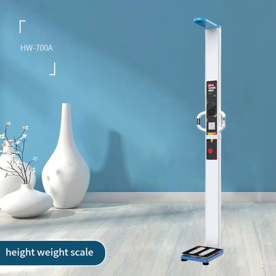 Escala digital de altura e peso LEKA LCD Display Faixa de peso 8-200kg Divisão 0,1kg