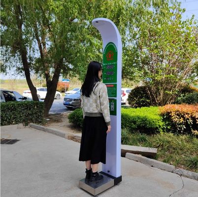 Escala de análise de IMC de aço comercial com suporte personalizado e alta precisão