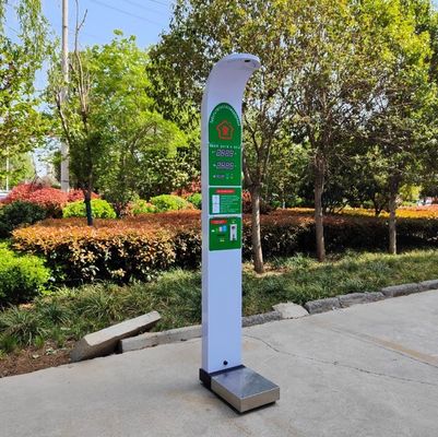 Balanças de altura e peso ultra-sônicas dobráveis digitais certificadas CE para cálculo do IMC