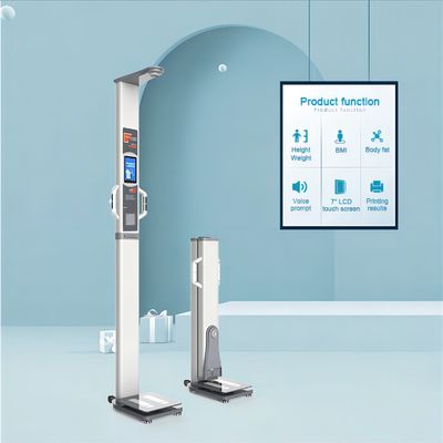 HW-700A Escala de gordura corporal por ultra-som com análise da composição corporal humana e peso corporal de 30 kg
