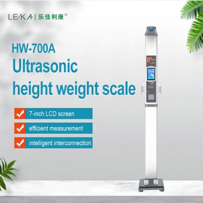 HW-700A Escala de gordura corporal por ultra-som com análise da composição corporal humana e peso corporal de 30 kg