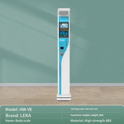Balança de peso digital humana com ecrã LCD e fonte de alimentação AC100-240V