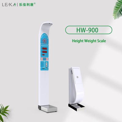 AC100-240V Escala de peso digital dobrável de altura de moeda com IMC e função de venda N.W 42kg