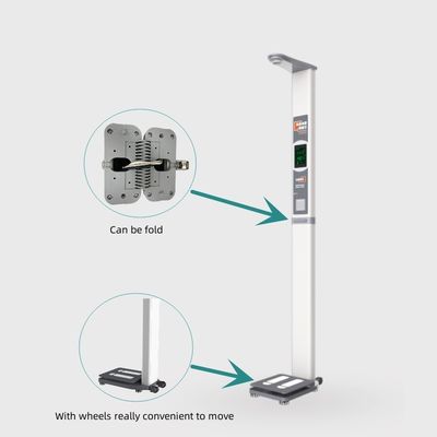 Tipo de ecrã LED/LCD Balança eletrónica médica para pesagem do IMC