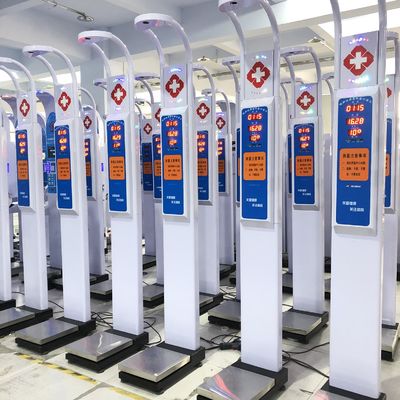 8-200kg Faixa de peso Escala operada por moeda eletrônica ultrasônica com medição de altura