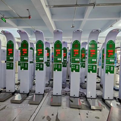 Máquina de pesagem por ultrassom do IMC aprovada pelo CE para medição precisa da altura e do peso