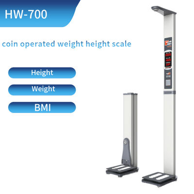 Máquina de medição de altura e peso da escala do médico 33*46*230cm com ecrã LED/LCD