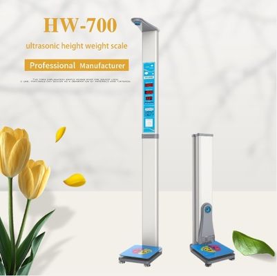 Instrumento de medição de altura e peso Lejia com recurso de transmissão de voz automática