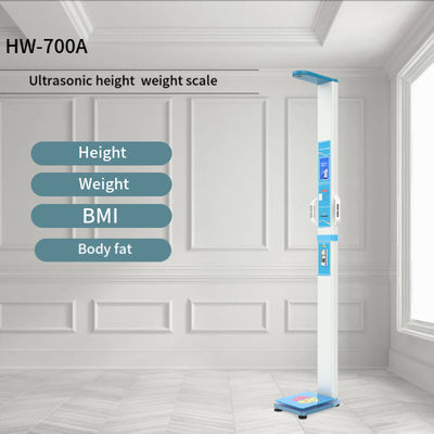 Balança digital de precisão de aço 220V/50Hz com visor LCD BMI e análise da composição corporal