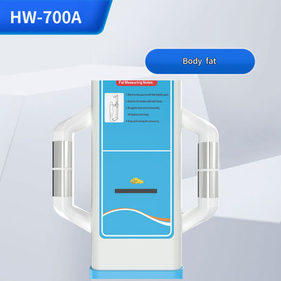 Balança digital de precisão de aço 220V/50Hz com visor LCD BMI e análise da composição corporal