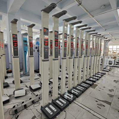 Azul HW-700 200 kg Balança eletrônica de peso com rodas conveniente e fácil de usar