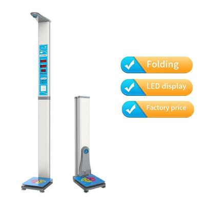 Máquina de venda automática de pesação de peso corporal, com display LED, operada por moeda