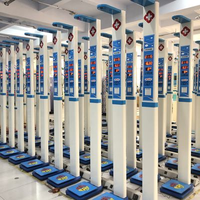 Máquina de venda automática de pesação de peso corporal, com display LED, operada por moeda
